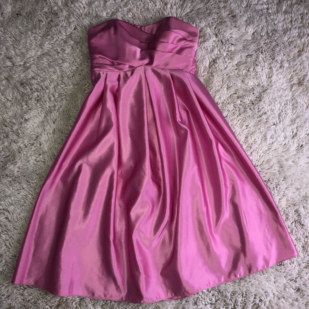 Pink strapless dress | Forever Yours |